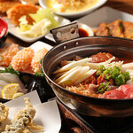 ≪Local support≫ “Jidori hot pot course” 2 hours all-you-can-drink + 7 dishes 3,780 yen ⇒ 2,780 yen