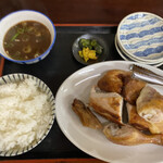 花の木 - 焼鳥定食