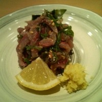 新宿割烹 中嶋 - 鰯刺身