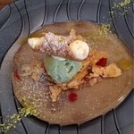 シクラメンテ - 2012.7 デザートは、ピスタチオのアイスクリーム♪