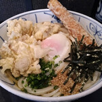 手打うどん すみた - 親子ぶっかけ