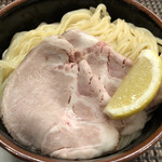 Seaburano Kami Fushimi Gouriki - （昼夜１０食限定）豚骨魚介つけ麺（大）（麺アップ）