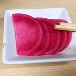 正宗屋 - 赤かぶ酢漬け