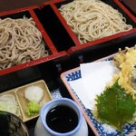 長寿庵 - 料理写真:二色天せいろ