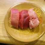 回転寿司がんこ - マグロ三種