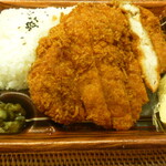 オリジン弁当 - 大判鶏ももカツ弁当