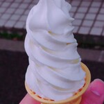 ピーコック - ソフトクリーム(￥230)。
甘くて濃厚なソフトの味をお楽しみください。