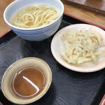 手打の味 小泉 - うどん、ごぼう天