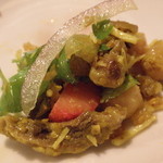 ガラムマサラ - チキンピクルス；アップ