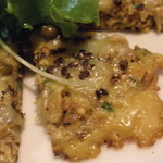 ガラムマサラ - サバもんじゃ焼き；アップ