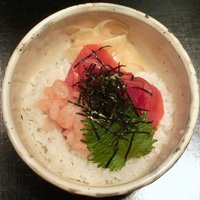 銀座むらき - 甘エビ＆まぐろ丼 1000円