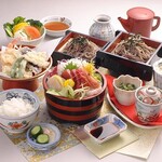 廻鮮丸 - お刺身天ぷら膳