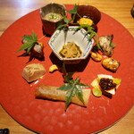 明道町中国菜 一星 - 前菜盛り合わせ