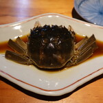 明道町中国菜 一星 - 上海蟹(雄)で酔っ払い蟹(漬け込みは2週間)