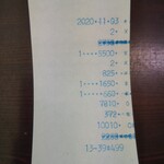 モントルー - レシート