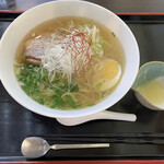 Michi No Eki Kumenan - 柚子塩ラーメン 750円