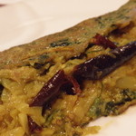 ガラムマサラ - インドチヂミ；アップ