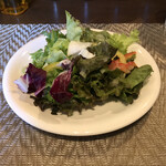 リストランテ ピッツェリア ジャンカルロ トウキョウ - ランチ（税込み１０００円）のサラダ