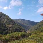 大河内山荘 - 雄大な借景