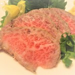 和風牛肉料理 まつもと - 牛ヒレの炙り焼き