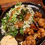 Akasaka Godaigo Hanare - 鶏唐揚げを甘酢にくぐらせタルタルソースを添えたチキン南蛮風味