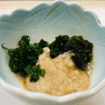 寿司栄 - カワハギの肝