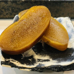 寿司栄 - カラスミ　ブランデー漬け　大吟醸漬け