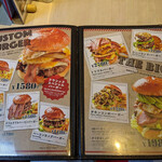 66DINER - バーガーメニュー3