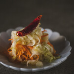 Chinese cabbage and ginger pickles