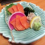 あじ彩 - あじ彩 「サーモンお造り」