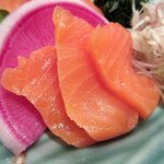 あじ彩 - あじ彩 「サーモンお造り」