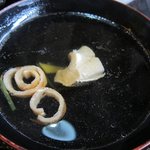 旬処 いさ路 - 鯛のアラの潮汁