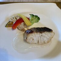 フレンチ 奥村邸 - 肉料理から変更していただいた魚料理