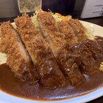 とんかつ ひろ喜 - 特大上ロースとんかつ定食（200g）（￥1300）