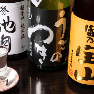 We carry brands recommended by the shop owner! A wide selection of carefully selected sake