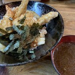 谷町 一味禅 - スペシャル天丼（￥1000）