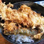 Teuchi Oiwake - ミニ天丼480円