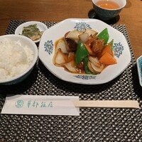 華都飯店 OsakaMetro本町ビル店 - 古老肉 酢豚（￥1500）