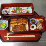國產鰻魚盒飯和刺身禦膳 (平日限定)
