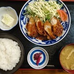 Saitoushokudou - ソースチキンカツ定食