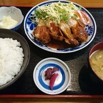 さいとう食堂 - ソースチキンカツ定食