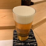 割烹 一楓 - 生ビール