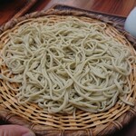 Tamano Ya - 細打ち蕎麦（十割）：少し緑がかっています。のど越しと食感はいいですね＾＾