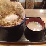 キッチン男の晩ごはん 女の昼ごはん - 野郎丼780円(みそ)