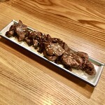 Izakaya Nemaru - ハツ岩塩焼き480円+