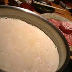 とん匠 - 豆乳トンシャブのなべ＠とん匠