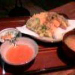 三春茶屋 - きす天ぷら定食