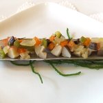 フランス料理グルメ - Ｂランチのアミューズ（マテ貝）