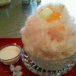 埜庵 - さくら氷800円*2009.04
