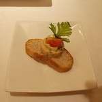 ウーベルチュール - アミューズ・サーモンのリエット